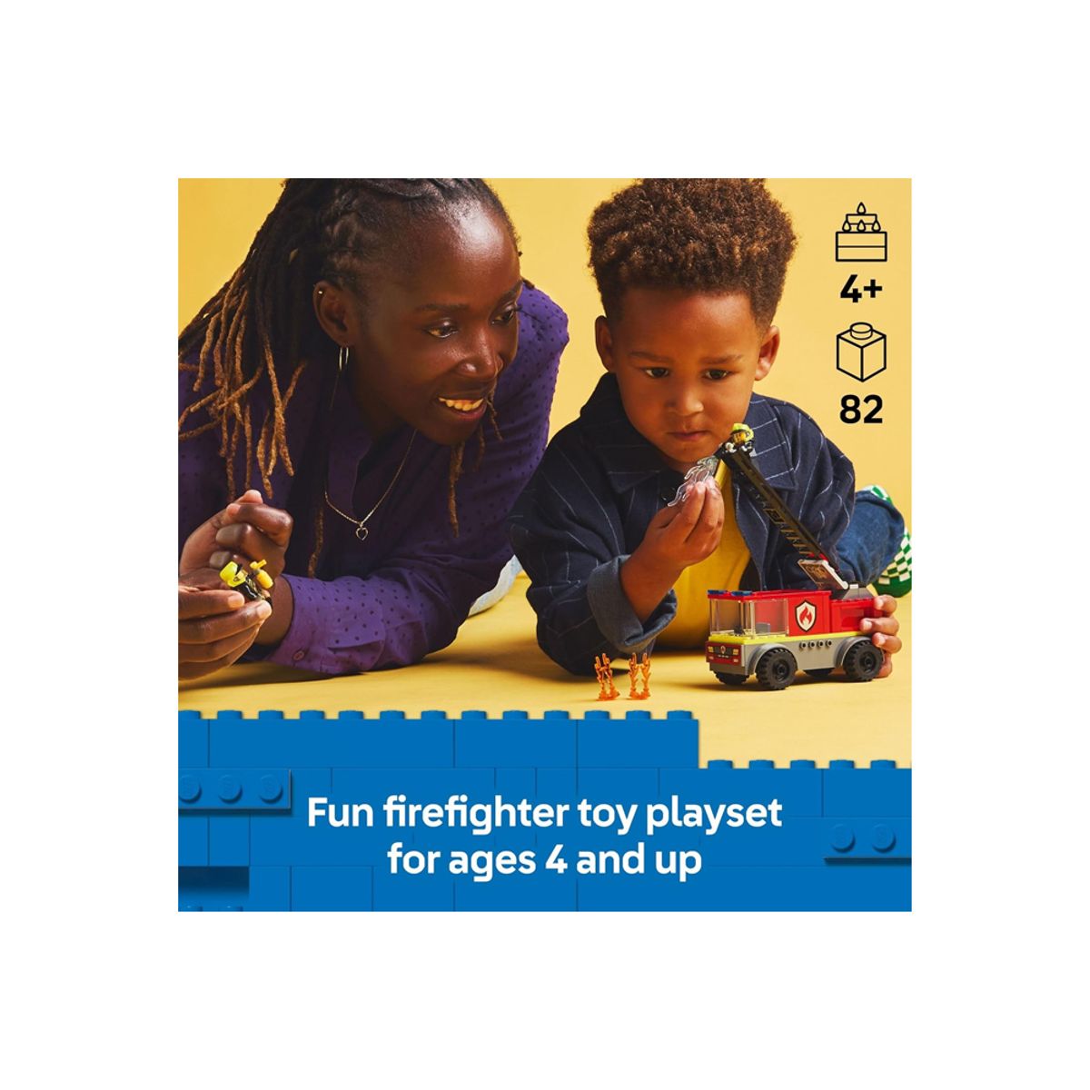 LEGO - LEGO City Fire Ladder Truck Toddler 60463