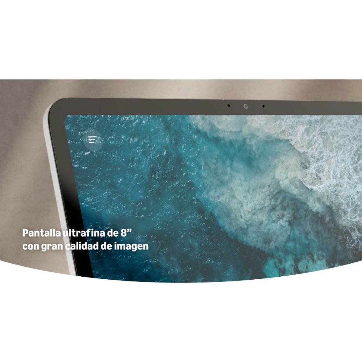 AMAZON - Echo Show 8 Amazon (2025) Pantalla 8.7 Blanco Sonido Espacial Alexa