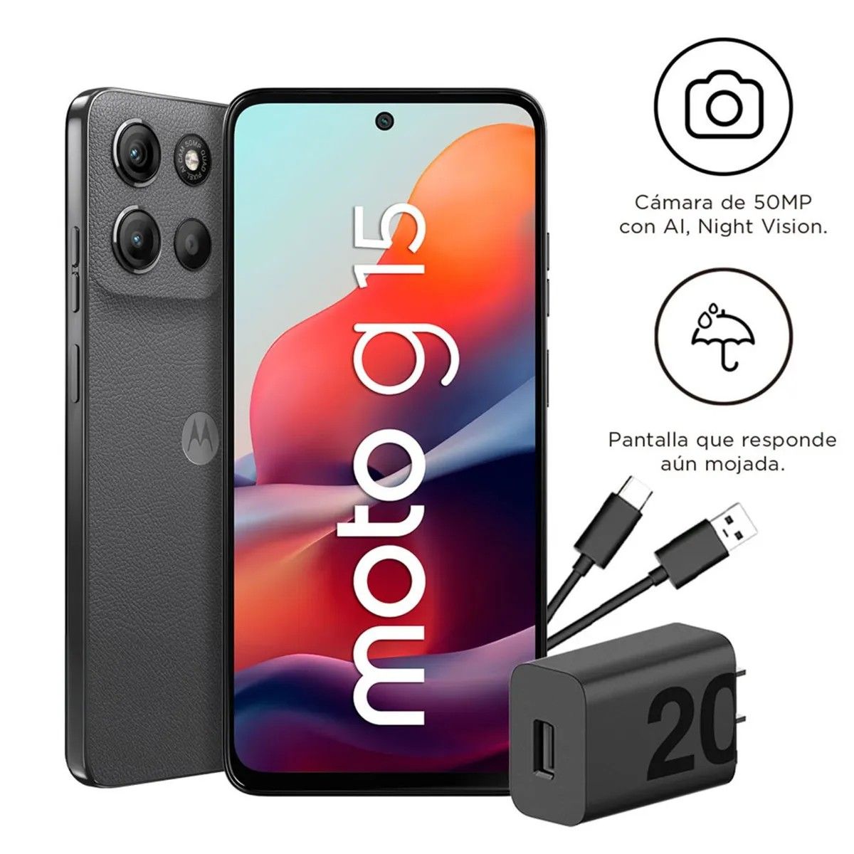 MOTOROLA - Motorola G15 4 +256gb VERDE