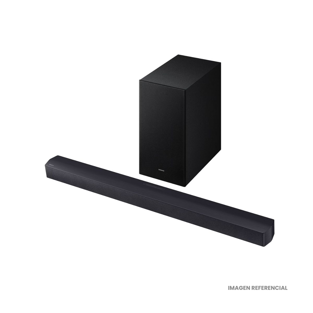 SAMSUNG - Soundbar Samsung 2.1 Ch 300W con Subwoofer Inalámbrico - HW-B450F