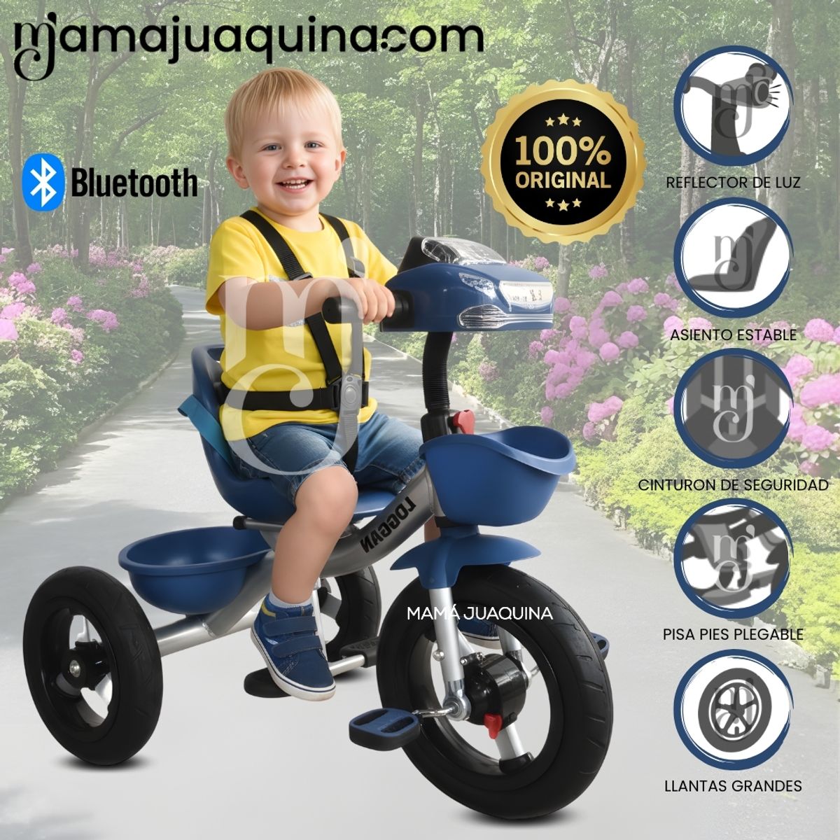 BABY - Triciclo «TRILOGY» Edición Limitada Blue