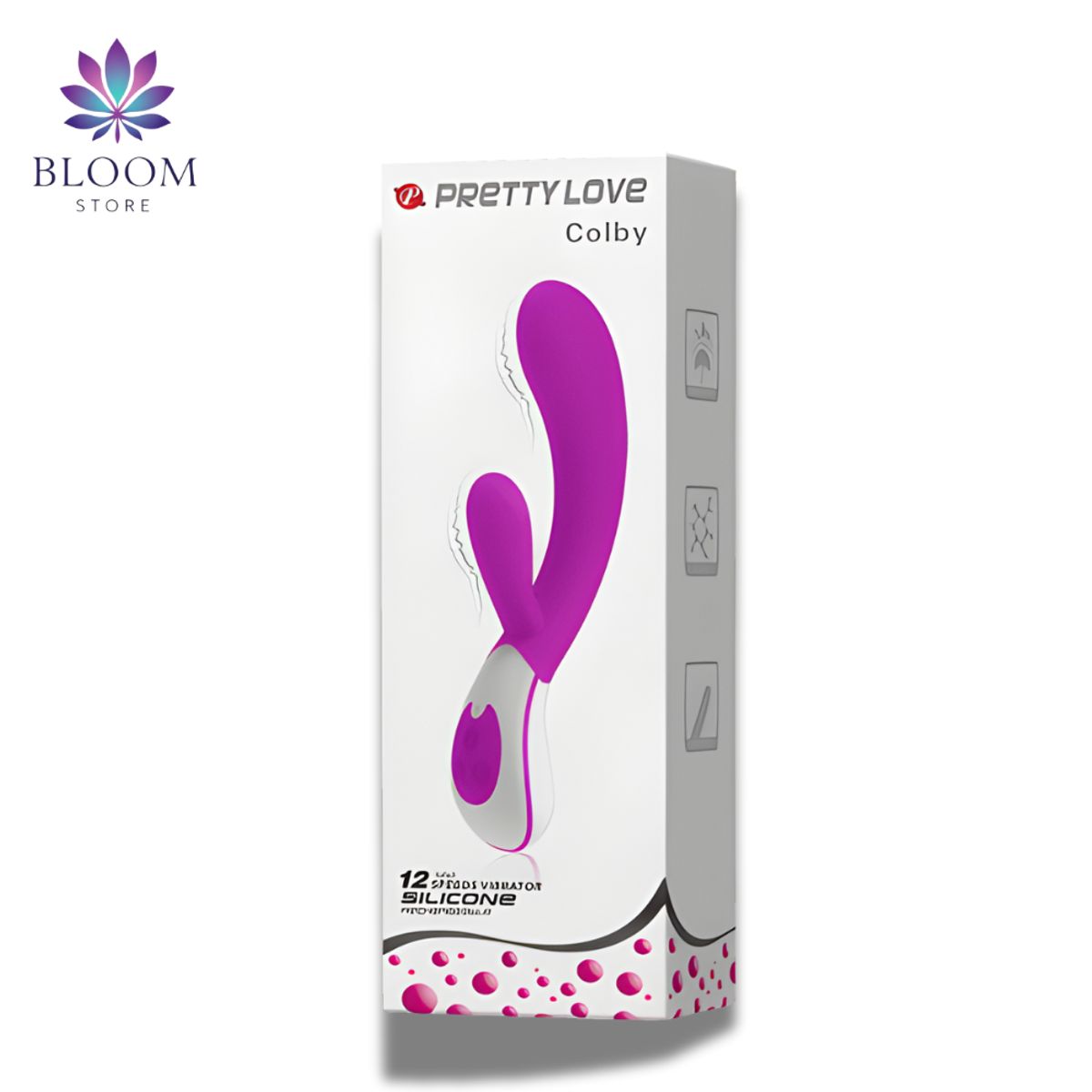 PRETTY LOVE - VIBRADOR COLBY CURVO