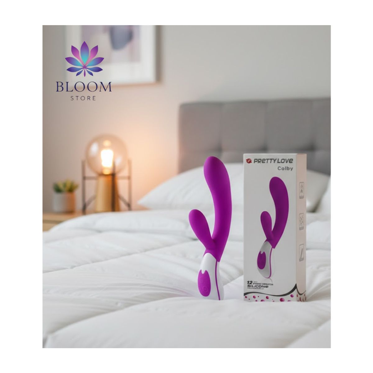 PRETTY LOVE - VIBRADOR COLBY CURVO
