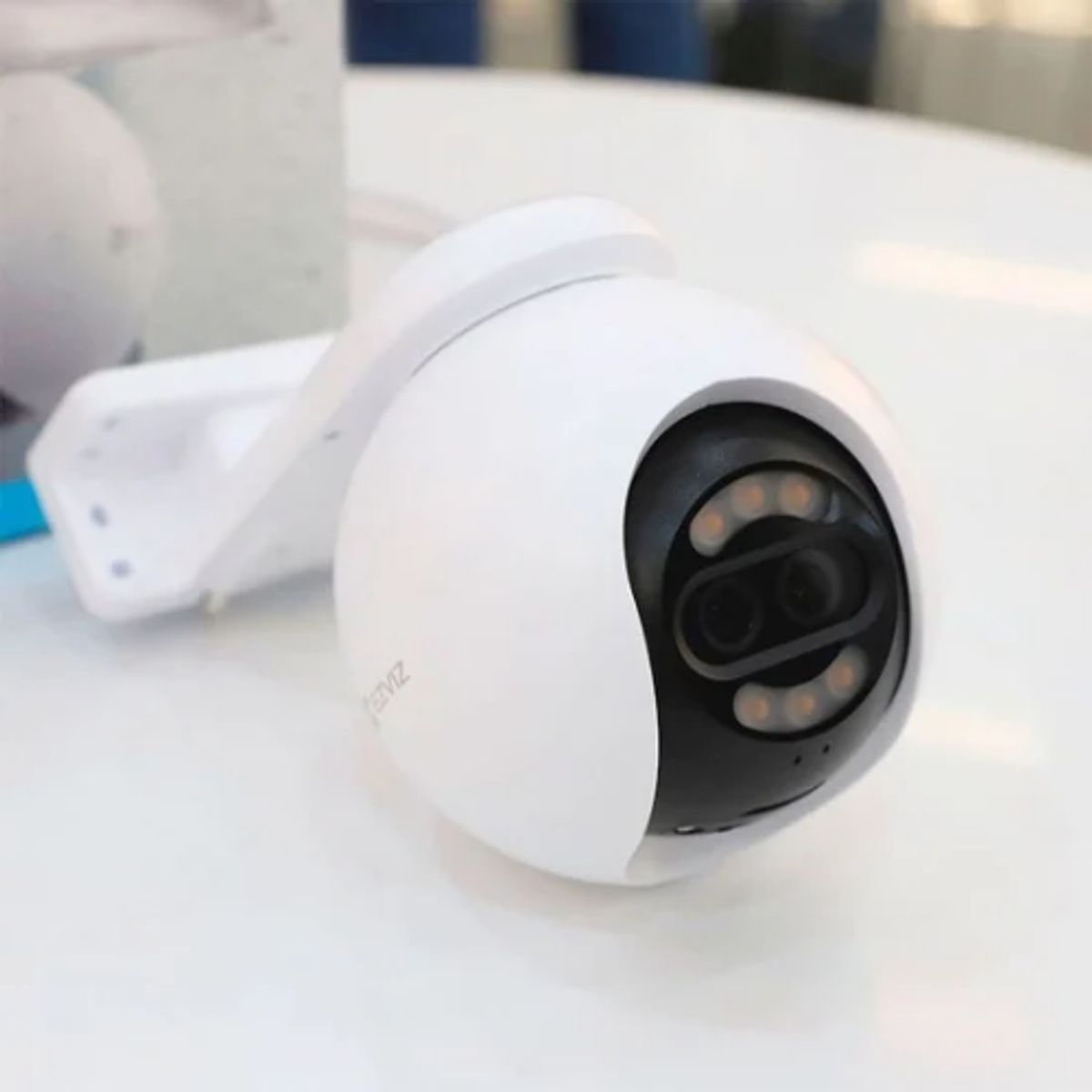 EZVIZ - EZVIZ H80X Dual Cámara de Seguridad WiFi 360° 4K 8MP + 2MP