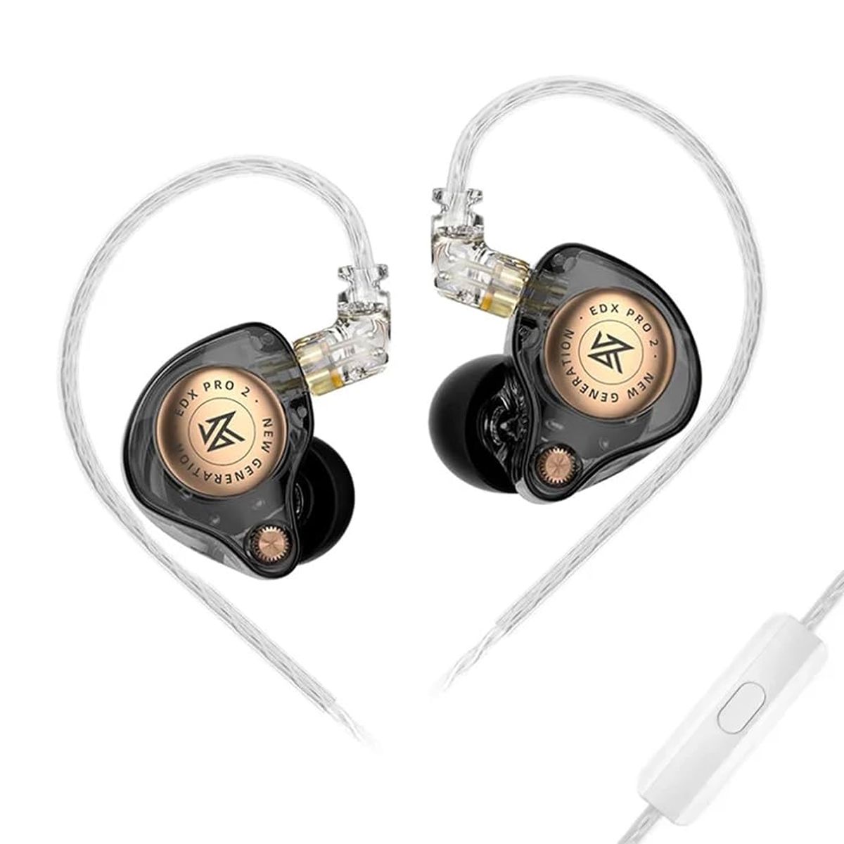 KZ - Audífonos KZ EDX PRO 2 con micrófono