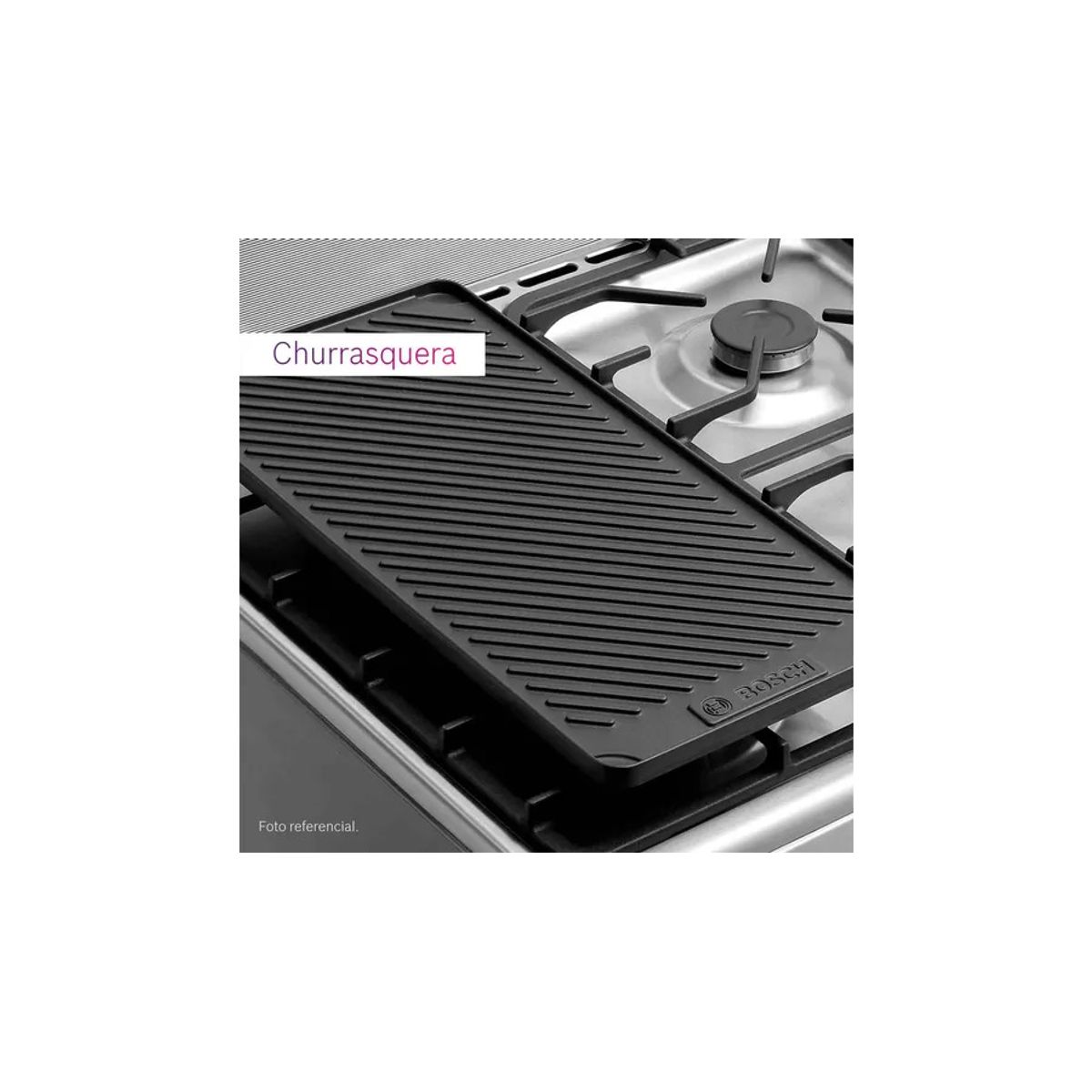 BOSCH - Plancha Grill BOSCH Hierro Fundido 48x22