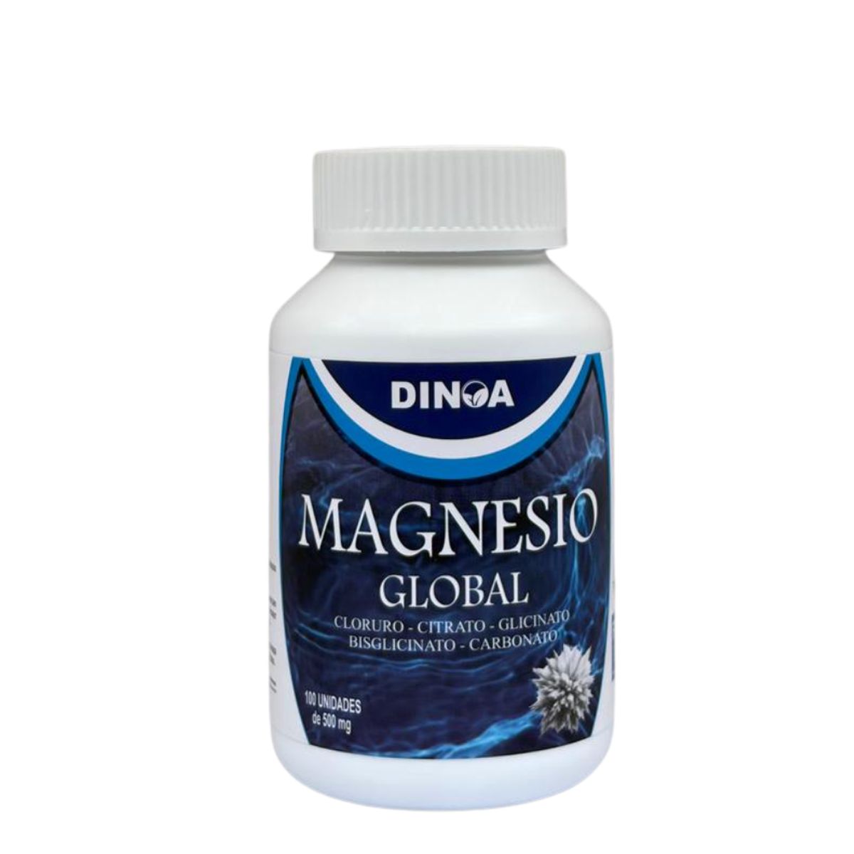 DINOA - Magnesio Global cápsulas x 100 Dinoa /Apoyo Muscular /Nervioso /Energía Natural