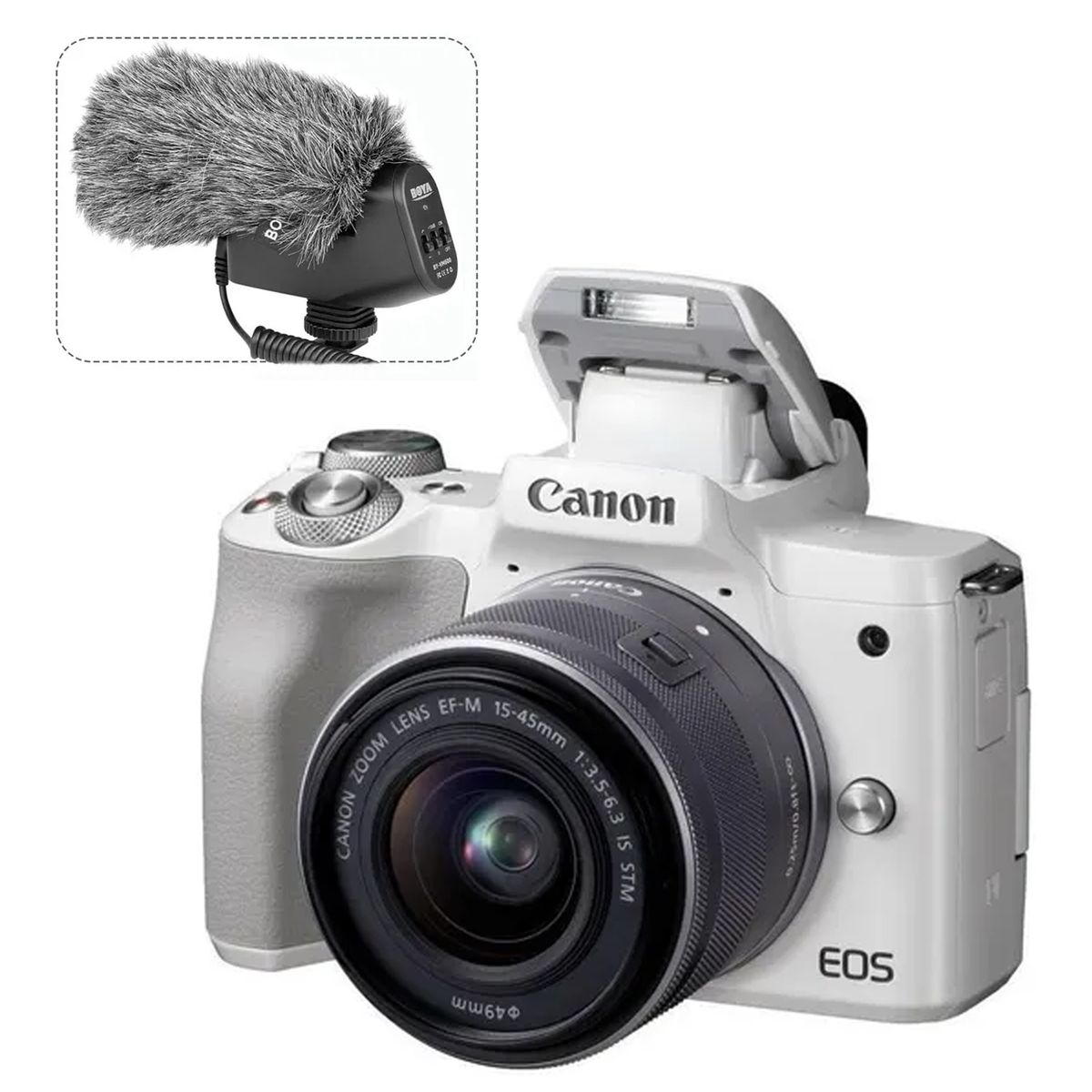 CANON - Camara Canon EOS Kit M50 15-45mm IS STM