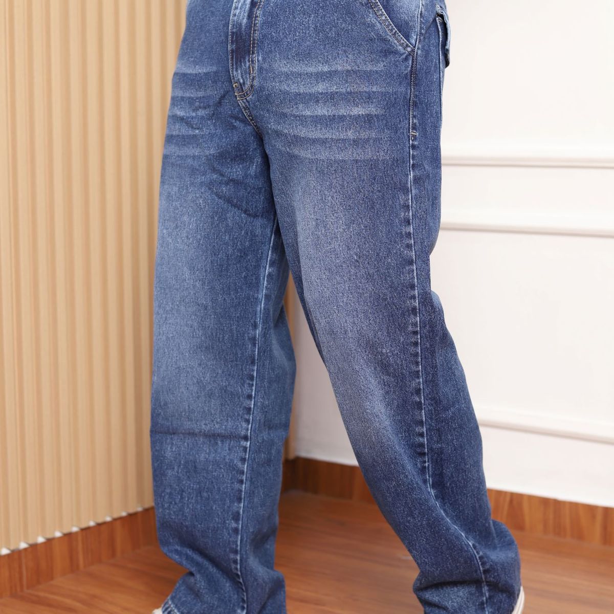QH - PANTALÓN BAGGY LAVADO OXIDO II PARA HOMBRE