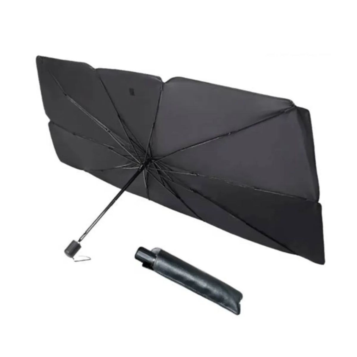 GENERICO - PROTECTOR SOLAR PARA CARRO PARASOL TIPO SOMBRILLA