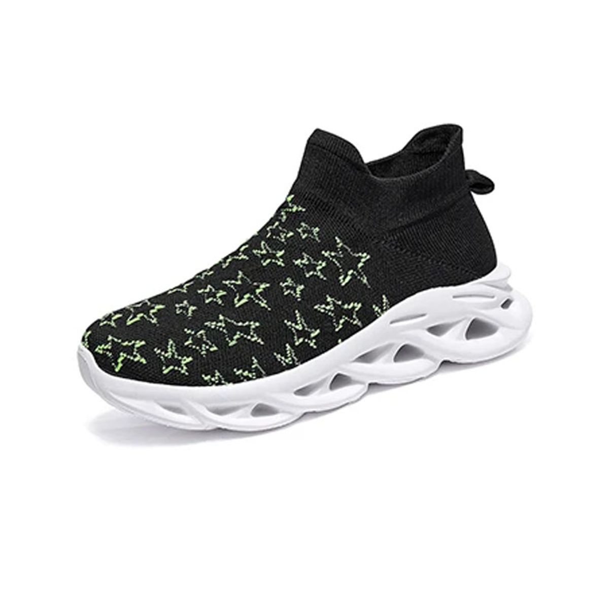 DANWEILE - Zapatillas deportivas casuales para correr en Blanco y Negro