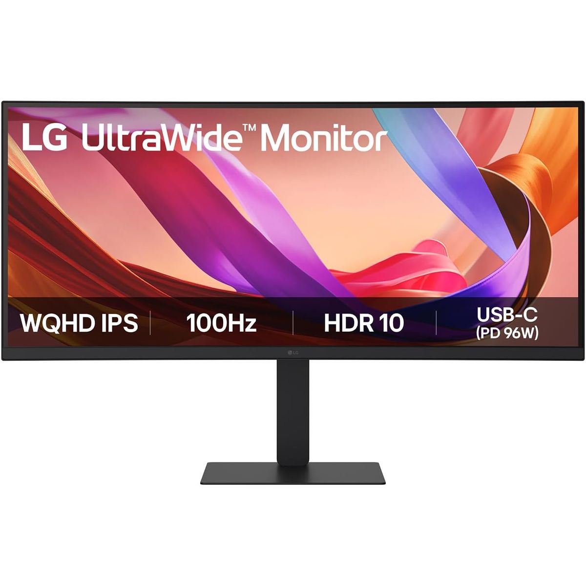 LG - Monitor Curvo LG 34U650A-BAWF 34 UWQHD IPS 100HZ 5MS HDMI DP USB-C Parlantes