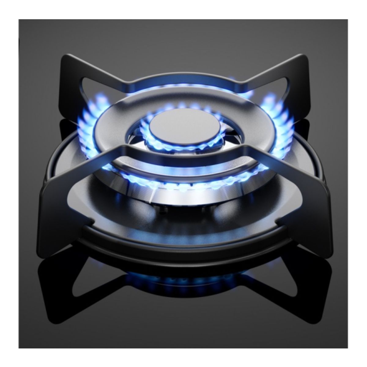 ELECTROLUX - Cocina Empotrable ETGZ30T0EPUB Electrolux 75 cm a Gas Vidrio Templado Negro