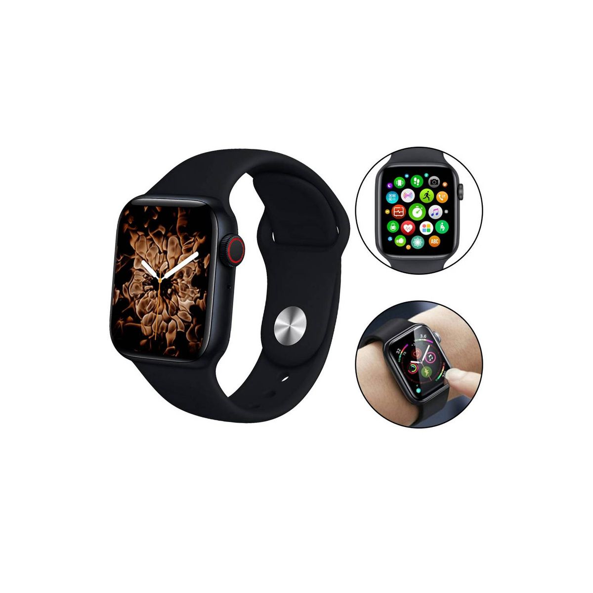 GENERICO - Smartwatch I8 Pro Max Serie 8 Negro