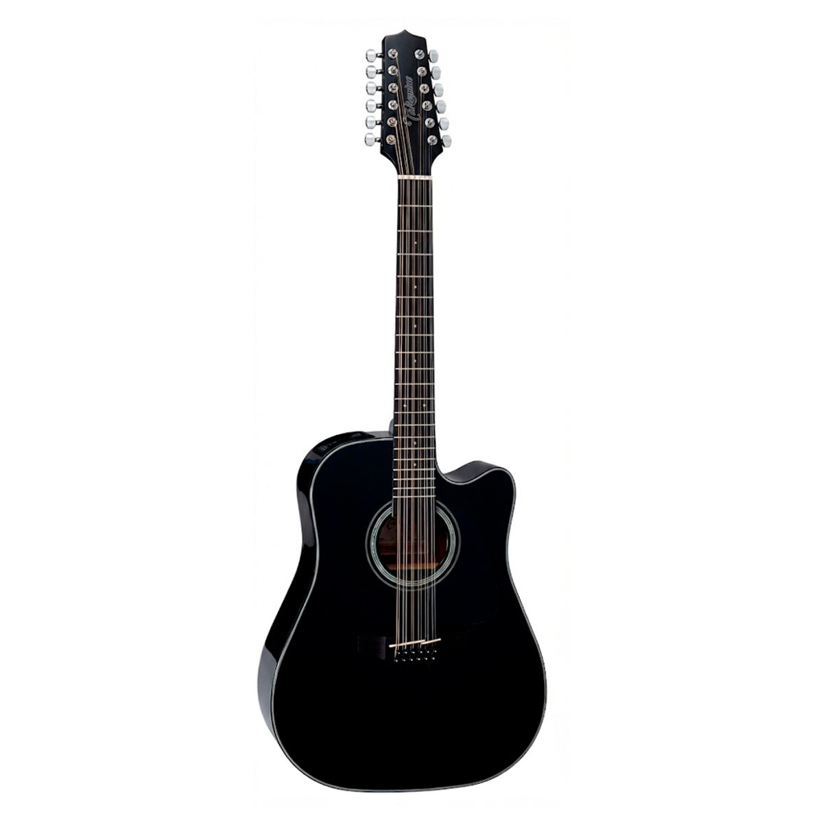 TAKAMINE - Guitarra Electroacústica Takamine GD30CE 12BK - Docelora color Negro
