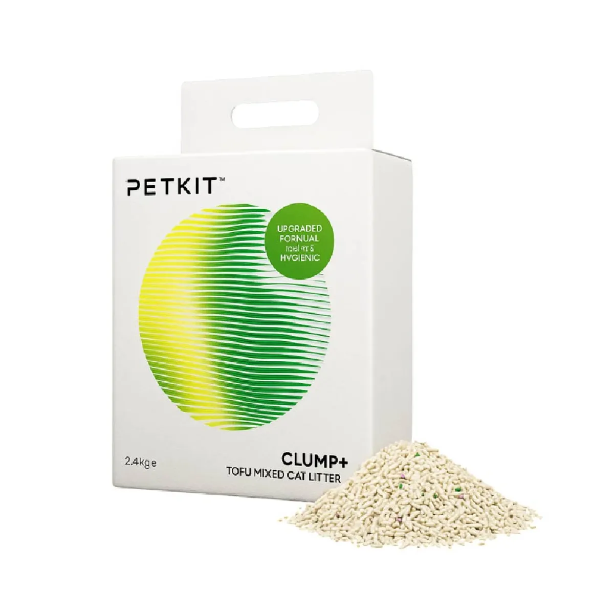 PETKIT - PETKIT Clump+ Tofu Mixta Arena para Gatos 2.4 kg