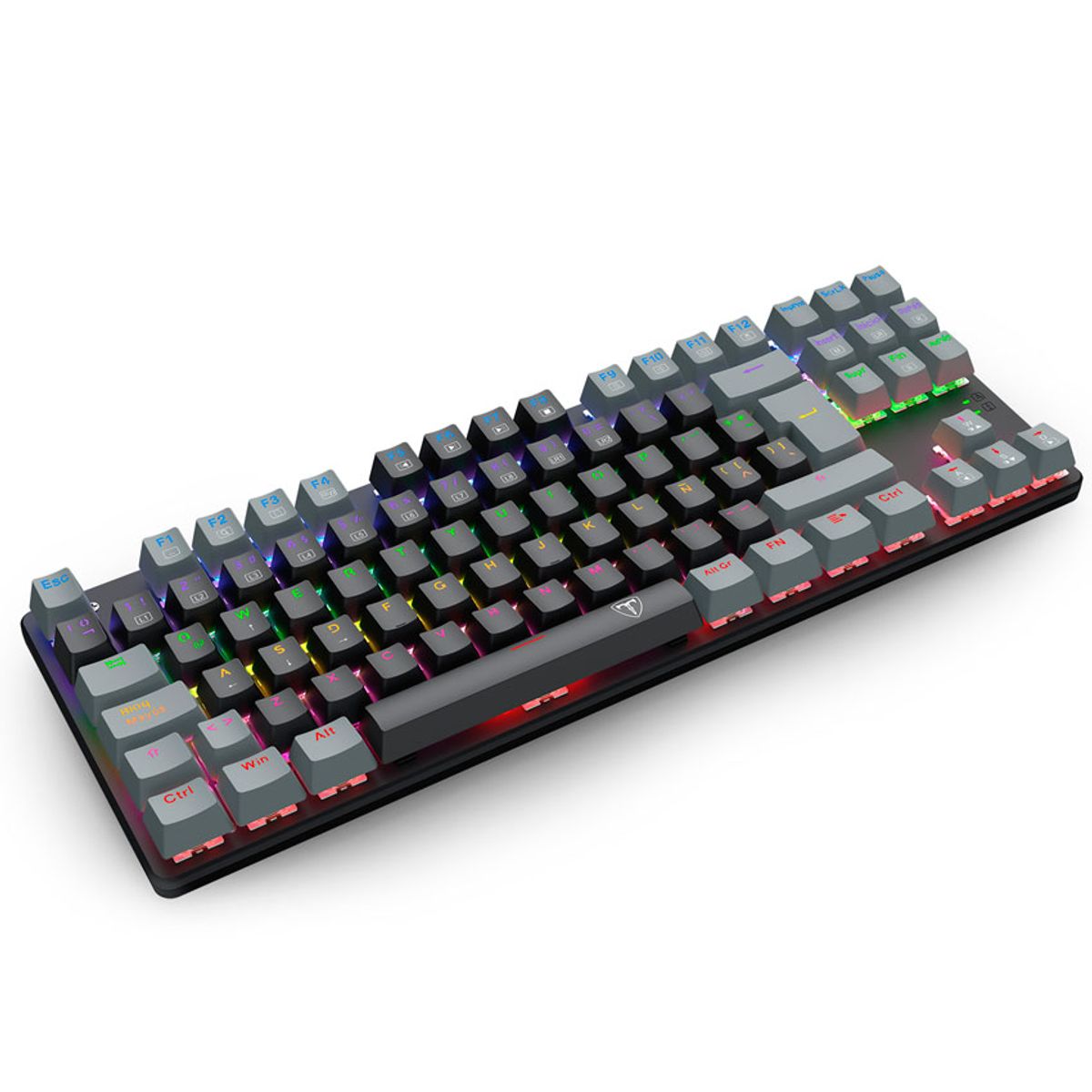 T-DAGGER - Teclado Mecánico T-Dagger BORA LITE Red NegroGris T-TGK313BG-LIT