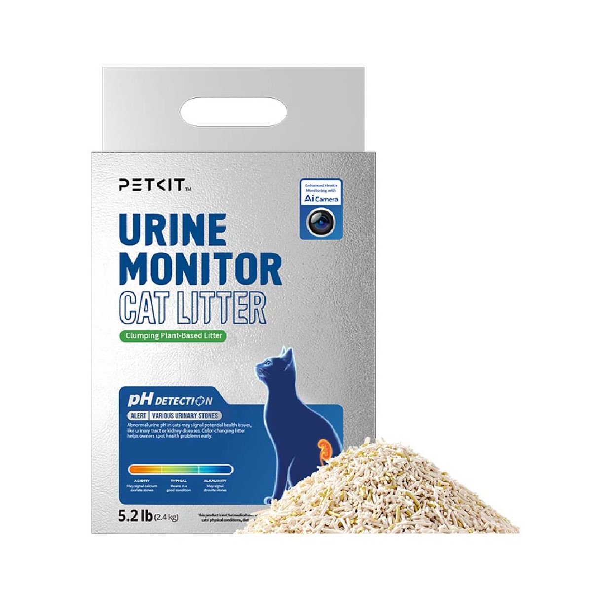 PETKIT - Arena PETKIT Urine Monitor para Gatos 2.4kg  Control de Salud Urinaria