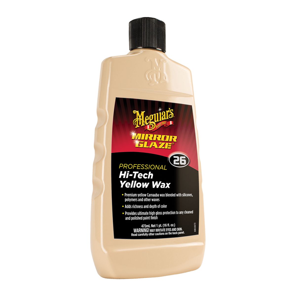 MEGUIARS - M26 Hi-Tech Yellow Wax  Cera de Carnauba Líquida Profesional 473 ml