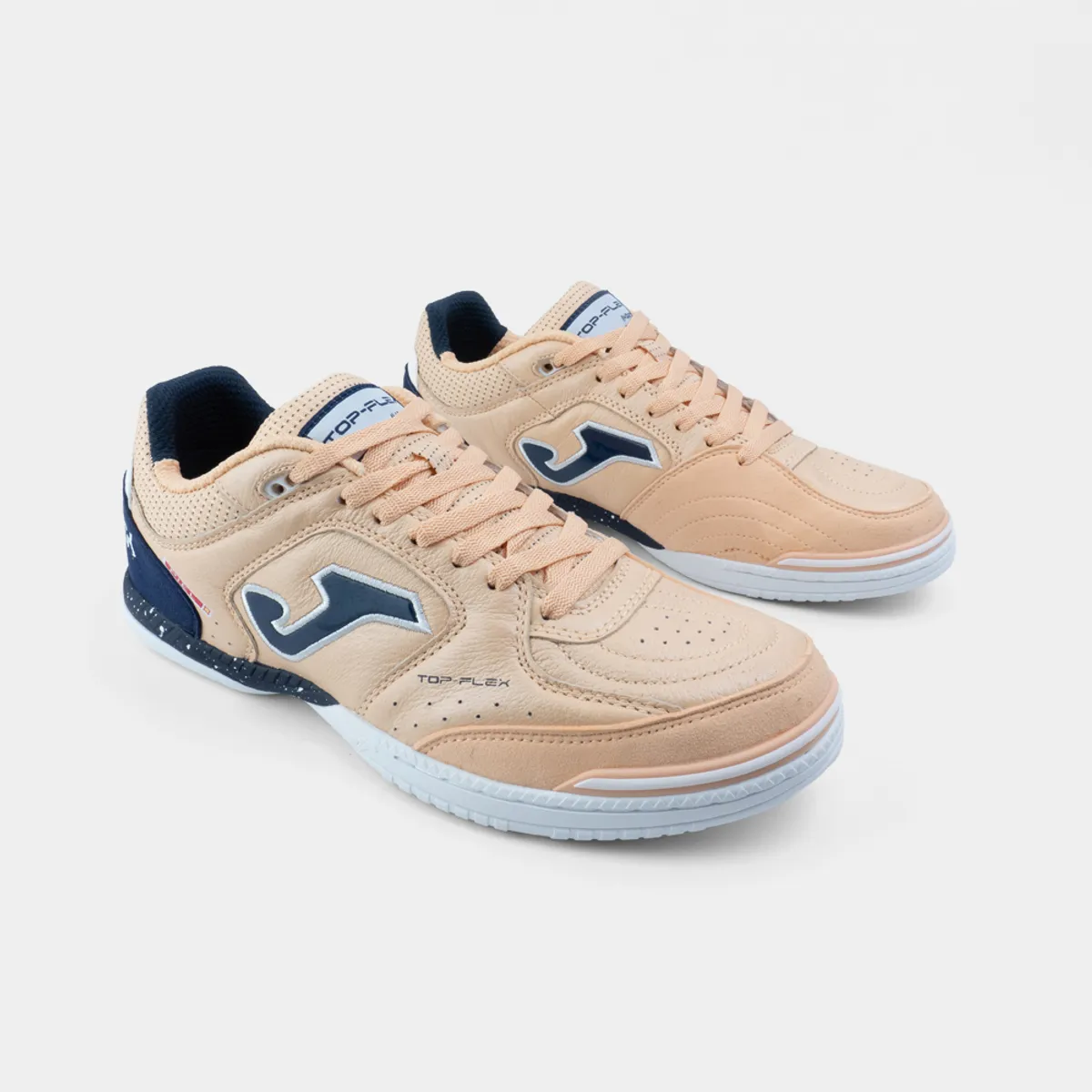 Joma - Zapatillas Futbol Sala Top Flex 2608 IN Beige Azul