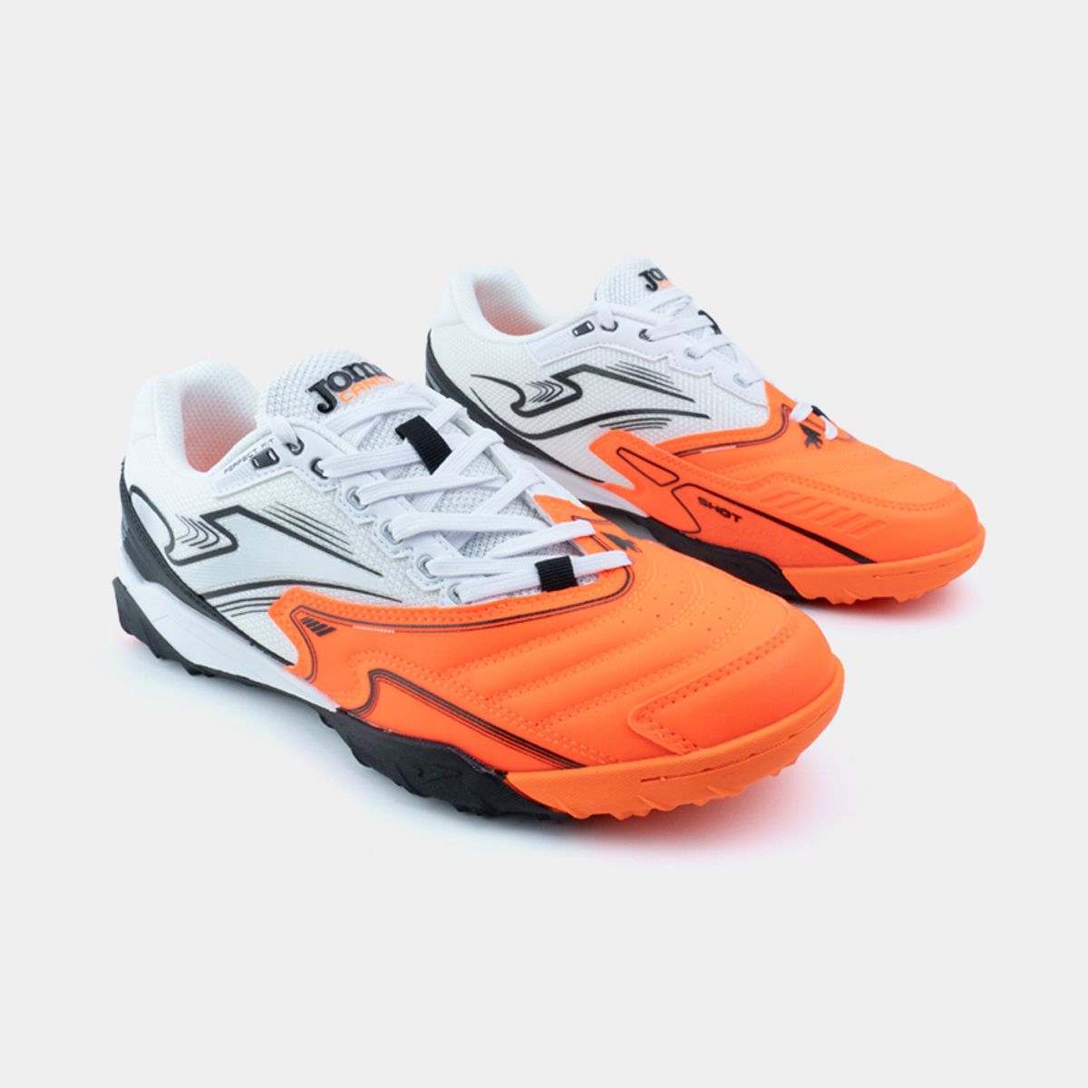 Joma - Zapatillas Futbol Cancha 2608 TF Blanco Naranja