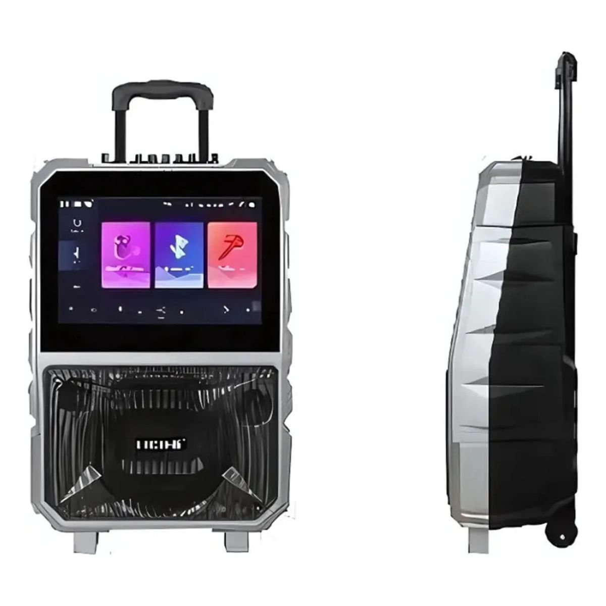 LIDIMI - LIDIMI LD-S990P  PARLANTE PORTÁTIL CON PANTALLA HD 141” CONECTIVIDAD BTUSB Y SONIDO POTENTE