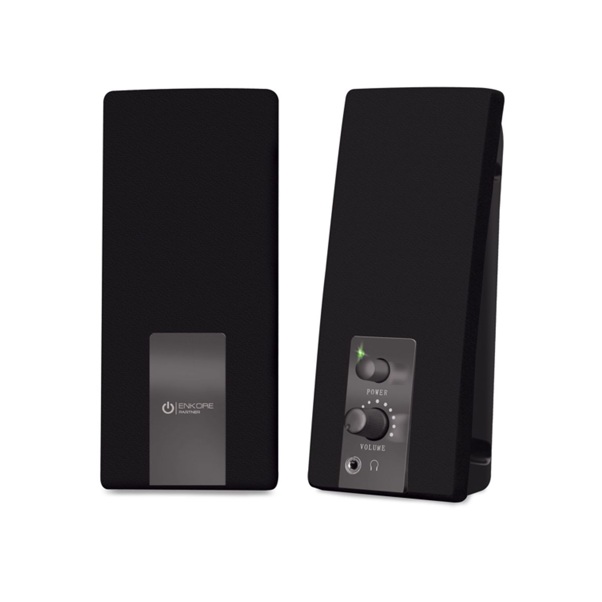 ENKORE - Parlante Usb para PC con Led de encendido Negro Enkore Partner - ENK S305