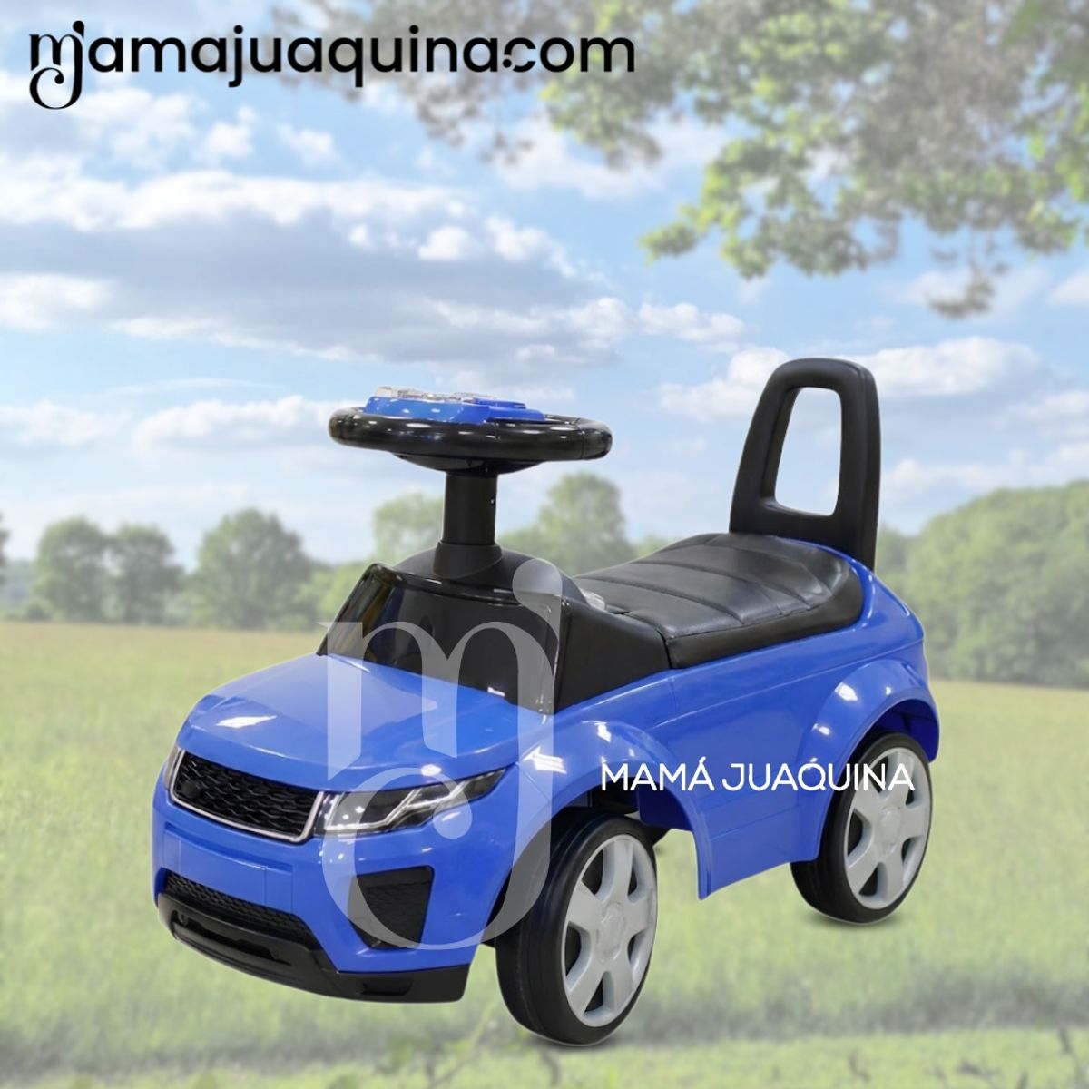 Baby - Correpasillo Montable para Niños «FORD MINI» Edición Limitada Blue
