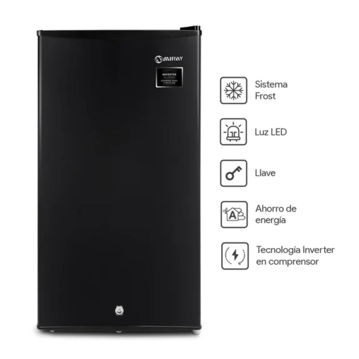 MIRAY - Frigobar-Refrigeradora Miray RM-93M 93 L