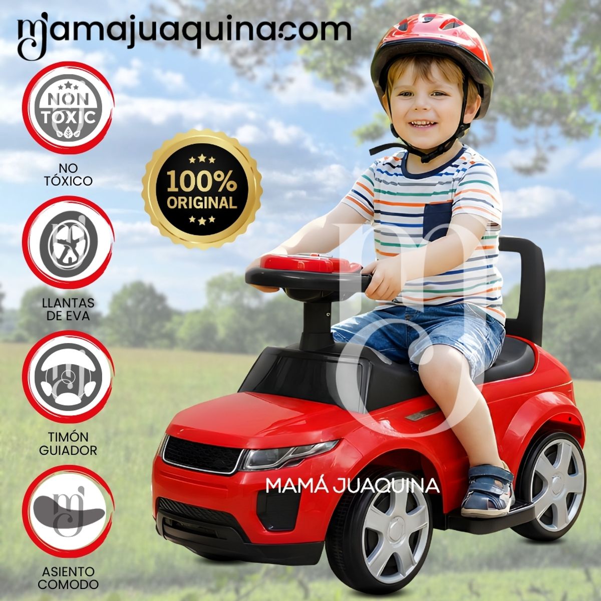 BABY - Correpasillo Montable para Niños «FORD MINI» Edición Limitada Red