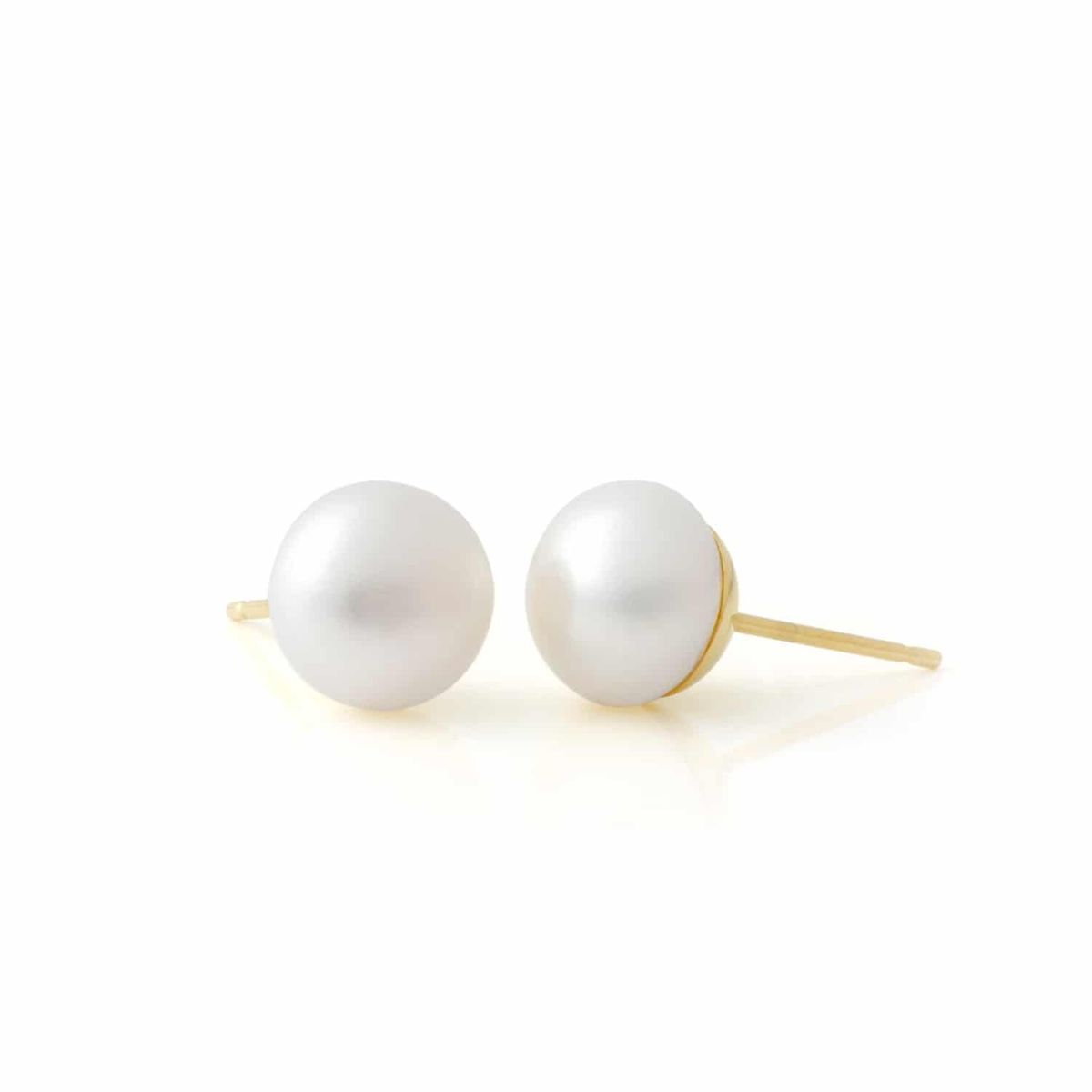 BALIQ - Aretes Perla Oro 18K