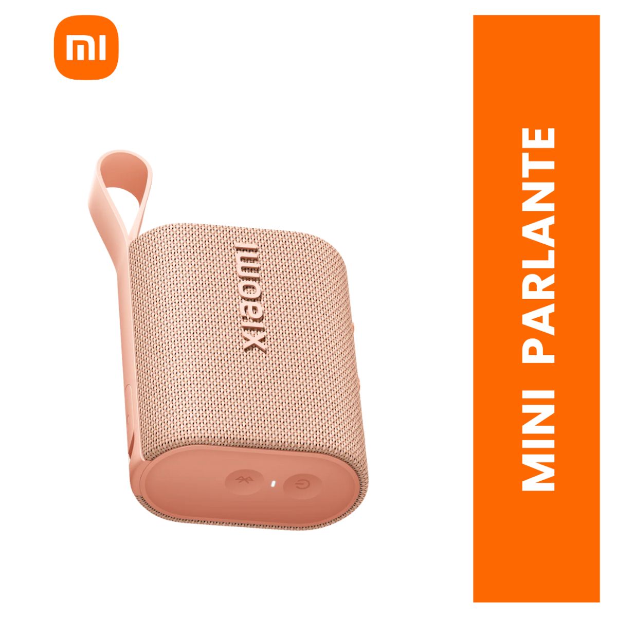 XIAOMI - Parlante Xiaomi Sonido Estéreo Bluetooh 5.4 Batería 10h Rosado