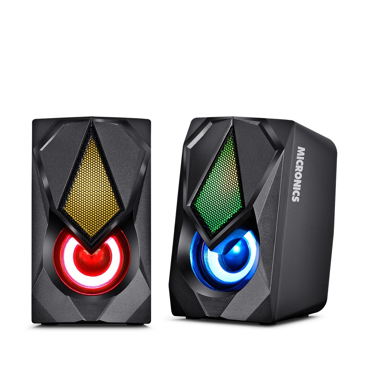 Parlante para PC RGB Negro Micronics Corsair + - MIC S309 - USB, marca MICRONICS - Foto Principal