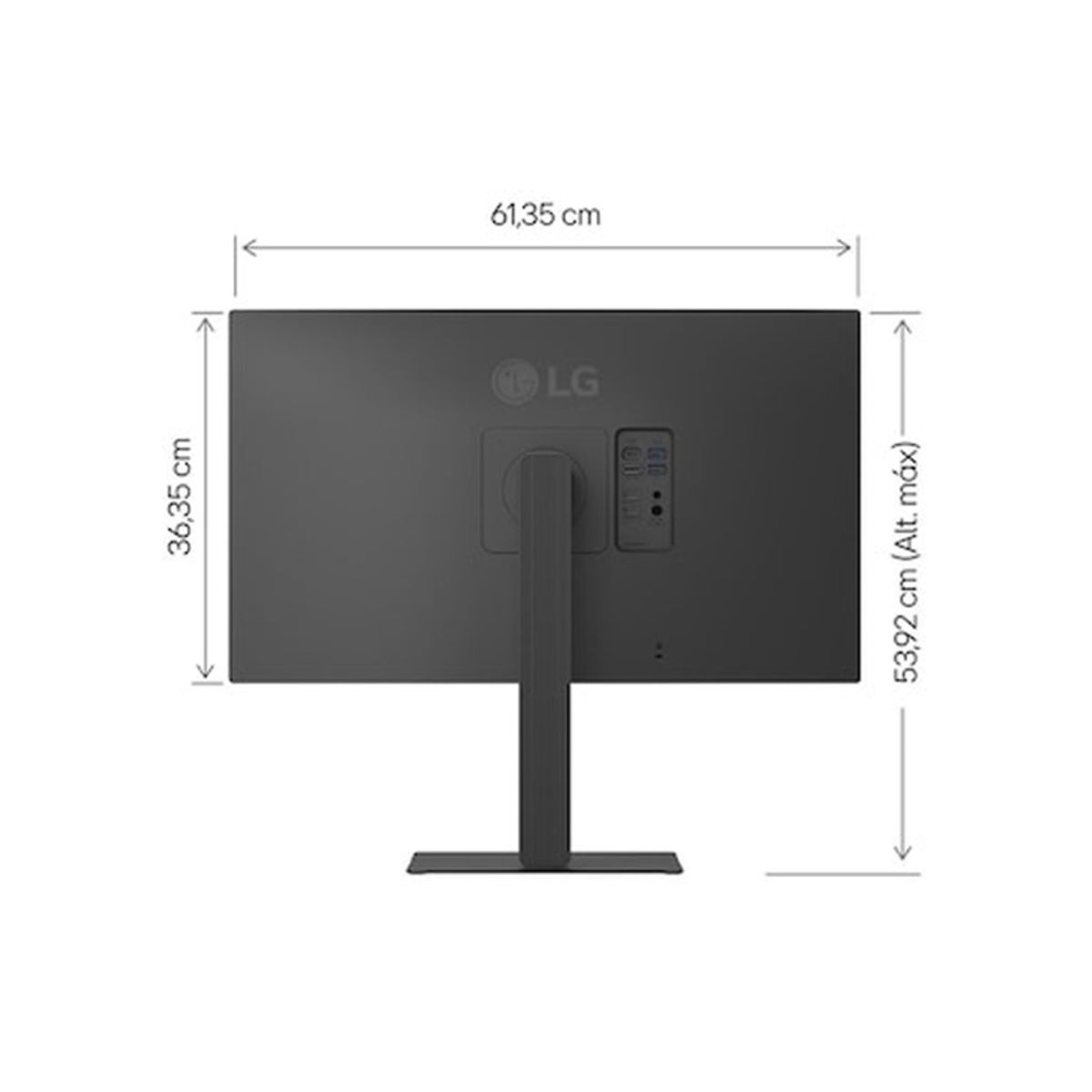 LG - MONITOR LG ULTRAFINE 27 LED IPS UHD ( 27U730A-B ) 3840 X 2160 - HDMI - 60HZ - 5MS - 4K
