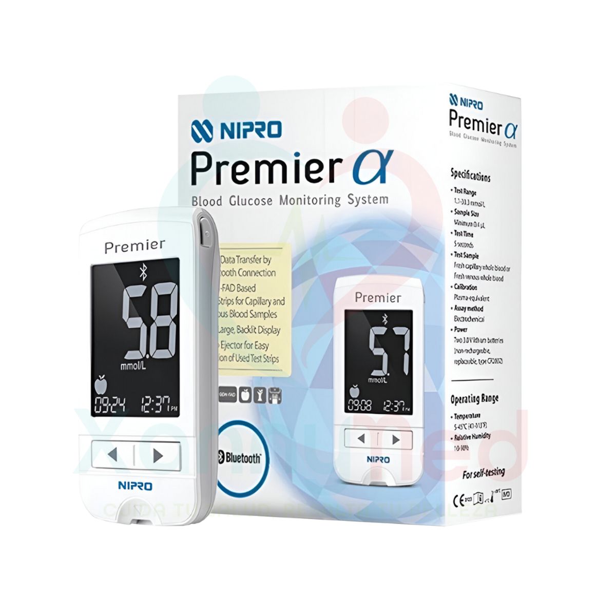 NIPRO - GLUCOMETRO PREMIER ALPHA NIPRO