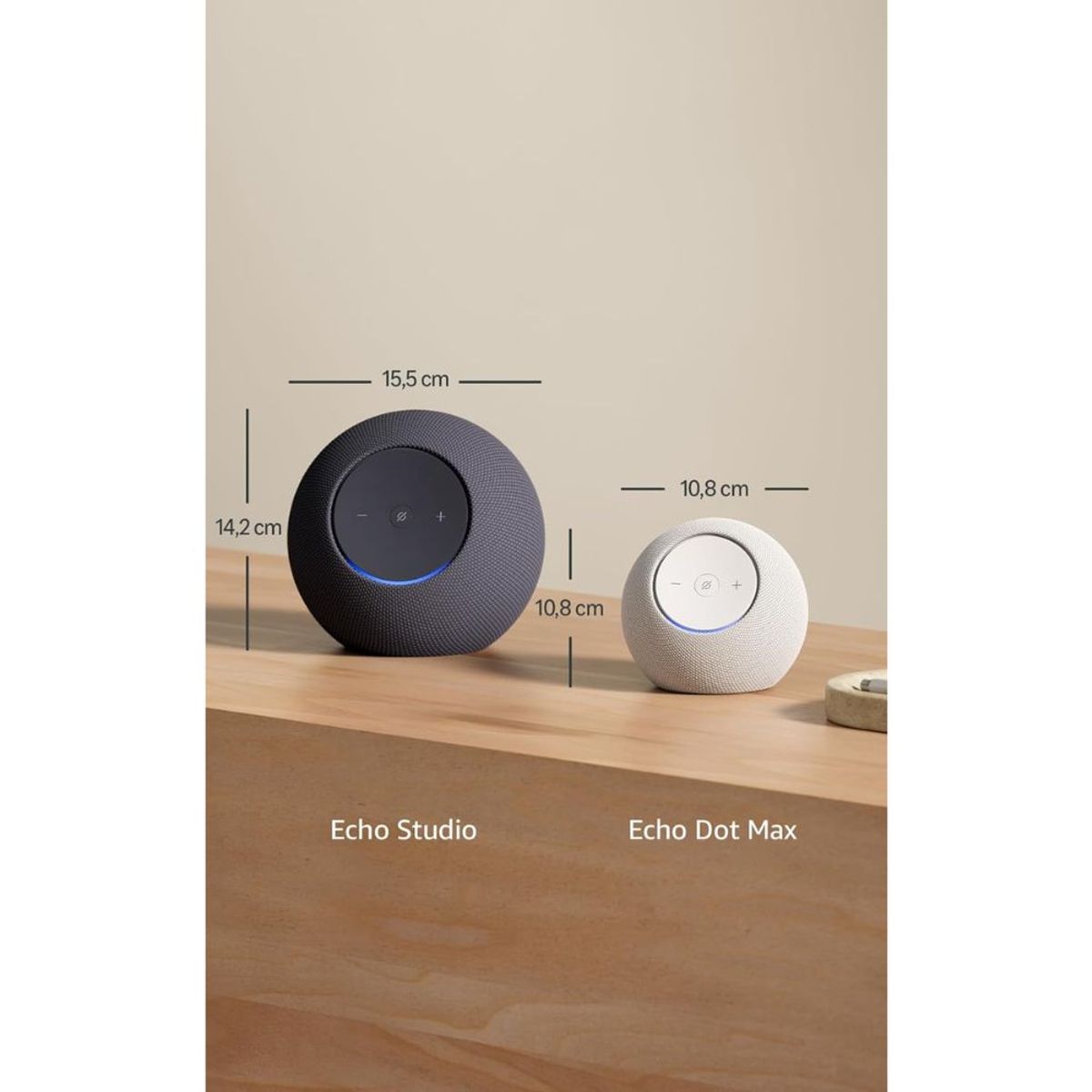 AMAZON - Echo Dot Max Amazon Audio Espacial Color Negro Alexa