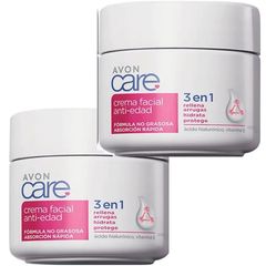Crème Hydratante Visage AVON Care - Vitamine E & Huile De Macadamia - 100 Ml - Peaux Sèches - Neuf