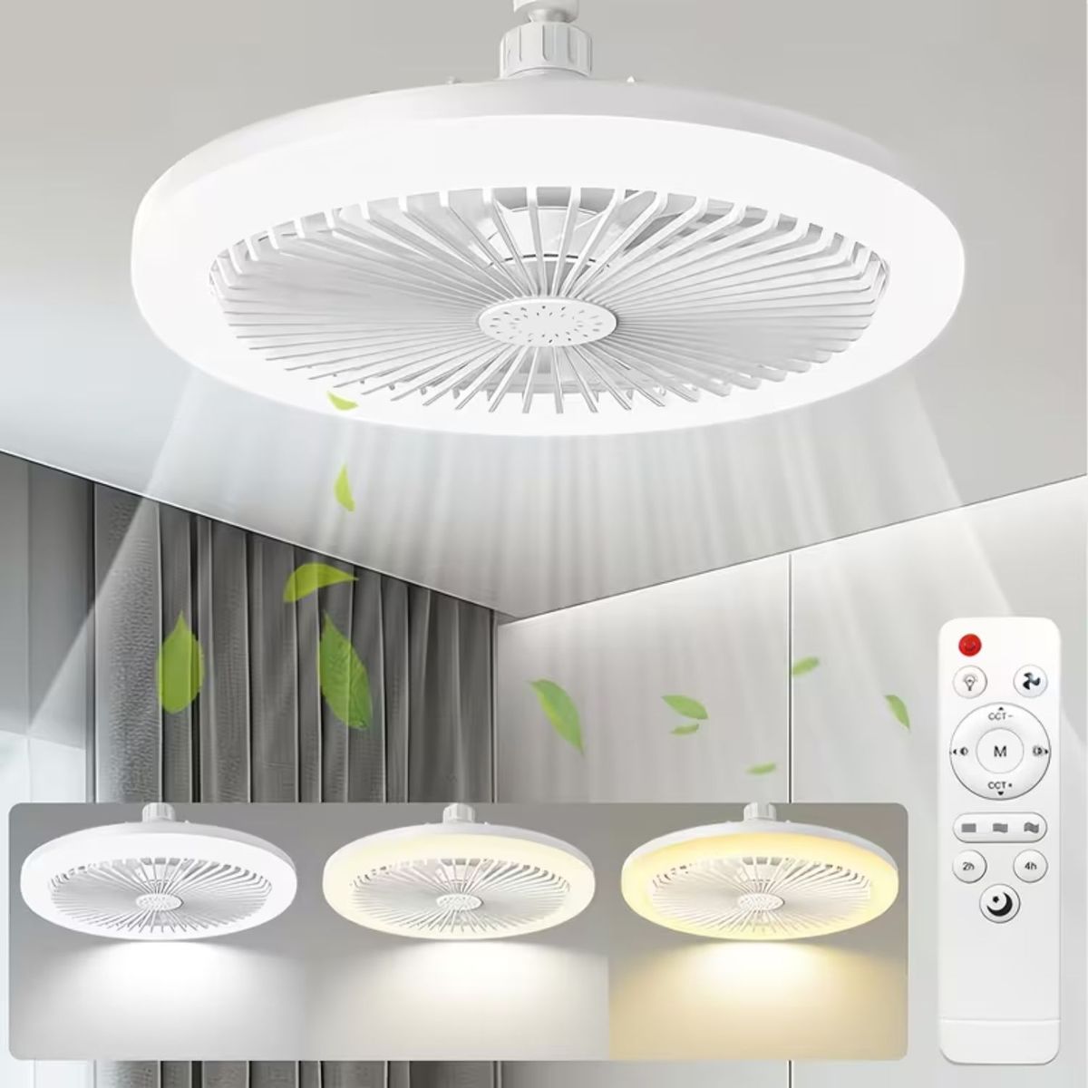 ROHS - FOCO VENTILADOR DE TECHO AHORRADOR