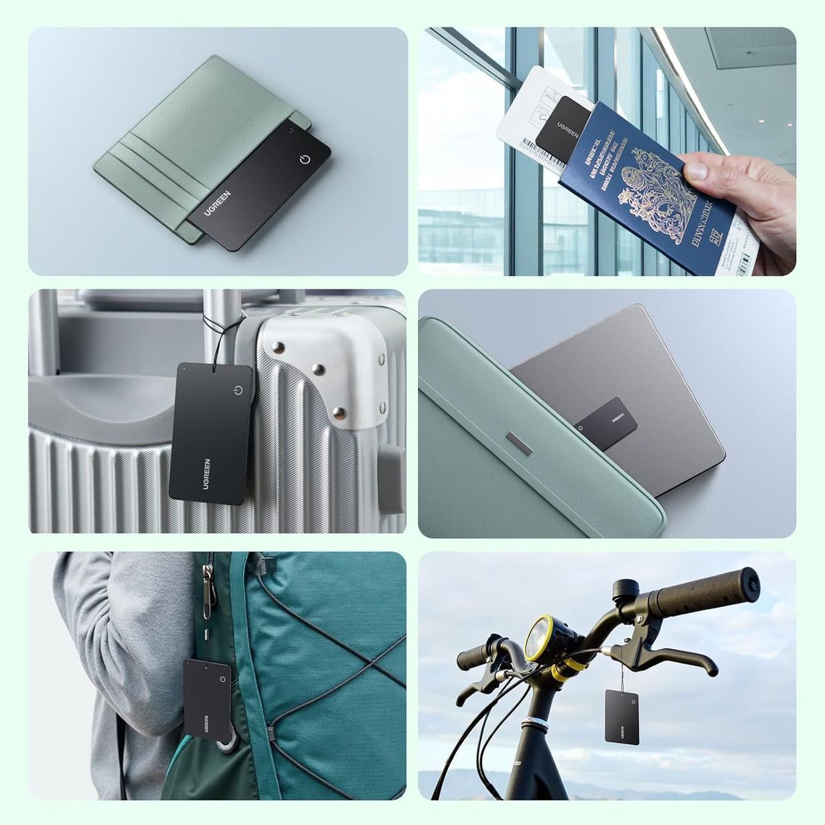 UGREEN - FineTrack Slim G (Sólo Android) Finder Tag Tracker Bluetooth UGREEN CM915 - 75497