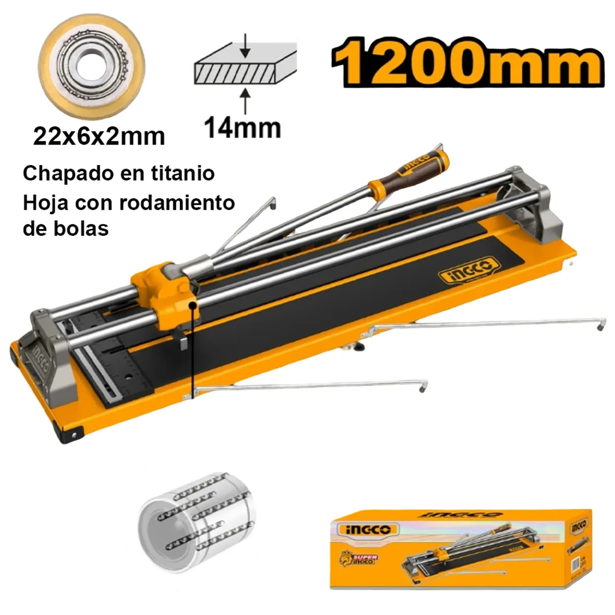 INGCO TOOLS - CORTADOR DE MAYÓLICA INGCO 1200MM14MM HTC12001