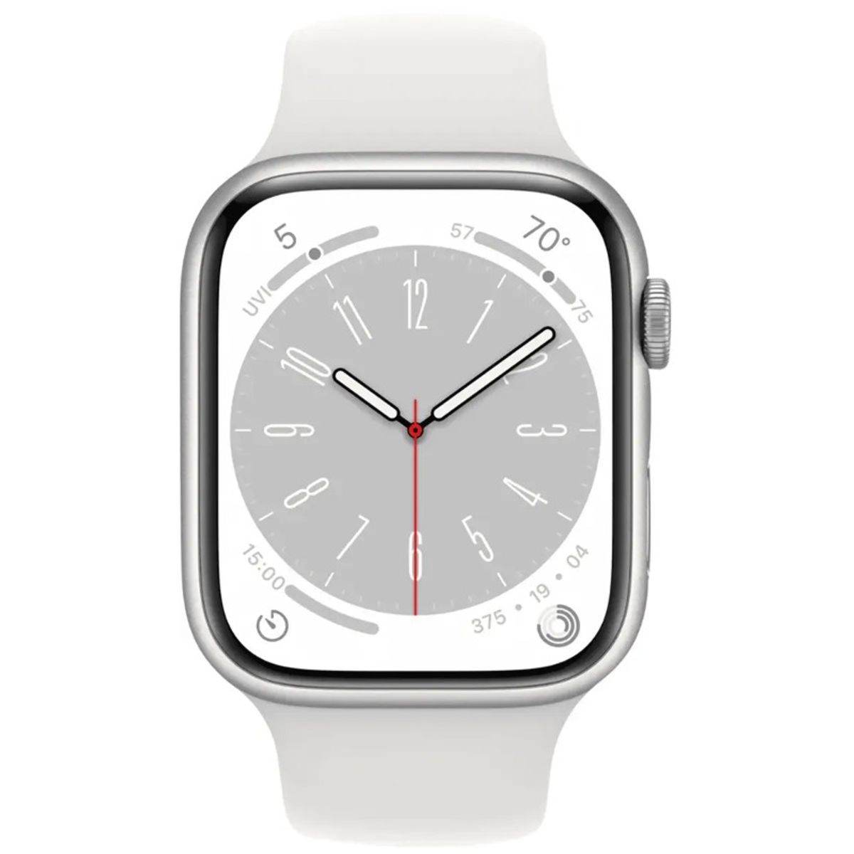 APPLE - Apple Watch S8 GPS 41 mm Plata Reacondicionado