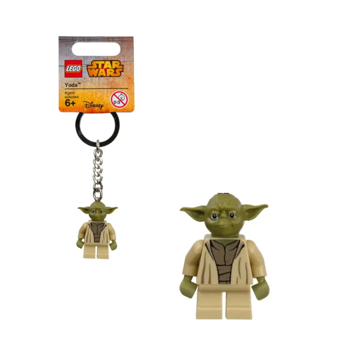 LEGO - Lego Disney Star Wars Minifigure Key Chain Yoda 853449