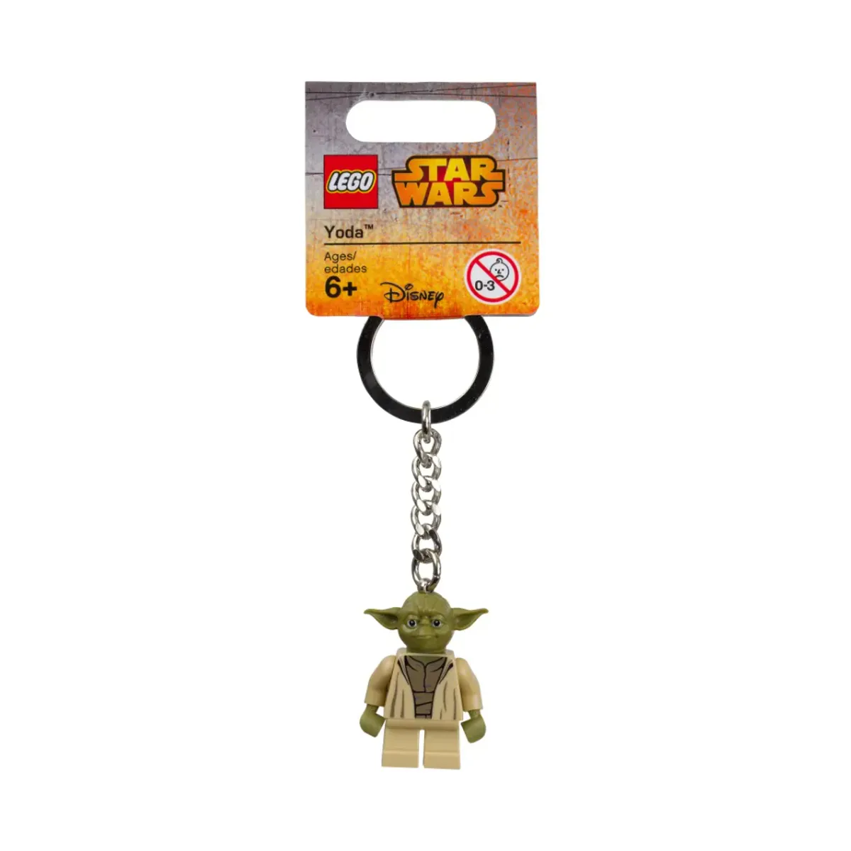 LEGO - Lego Disney Star Wars Minifigure Key Chain Yoda 853449