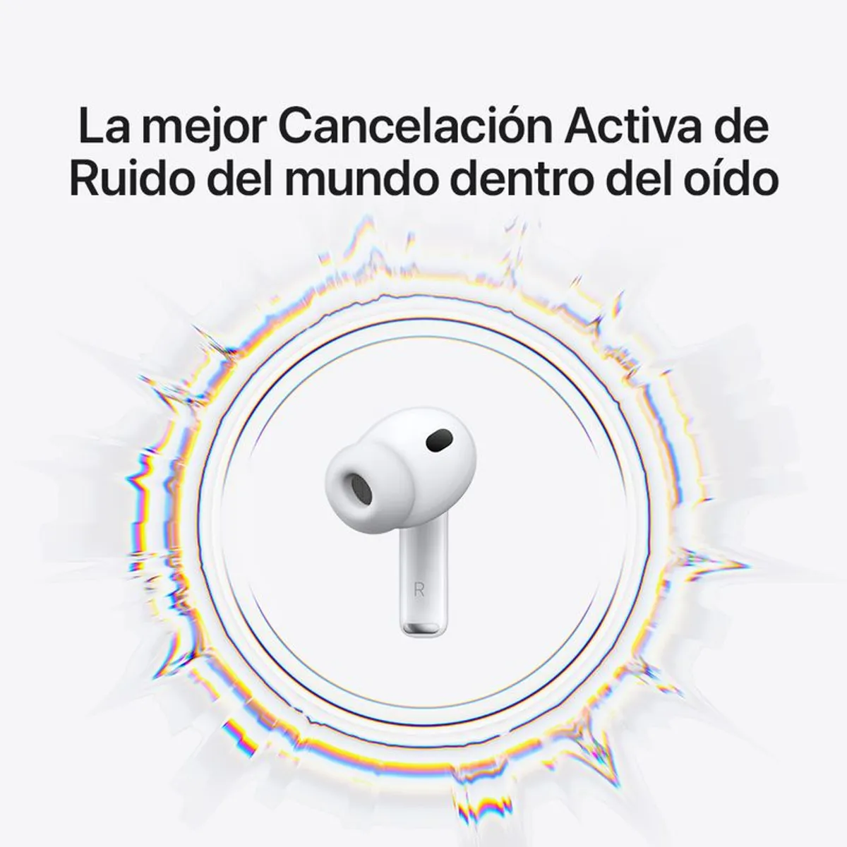 APPLE - Apple AirPods Pro 3ª generación con Cancelación de Ruido