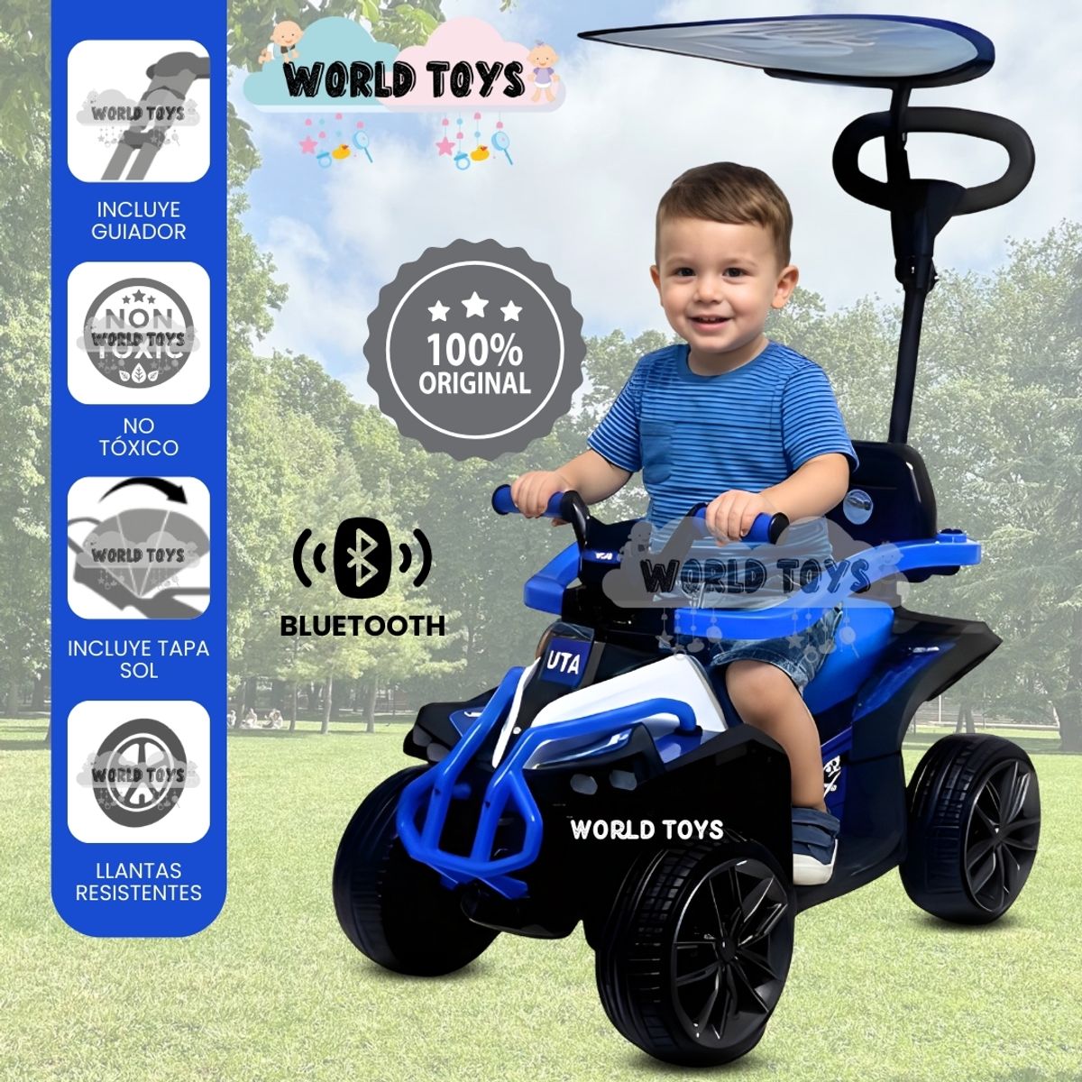 Baby - Correpasillo Guiador «LYONIX» Edición Especial Blue