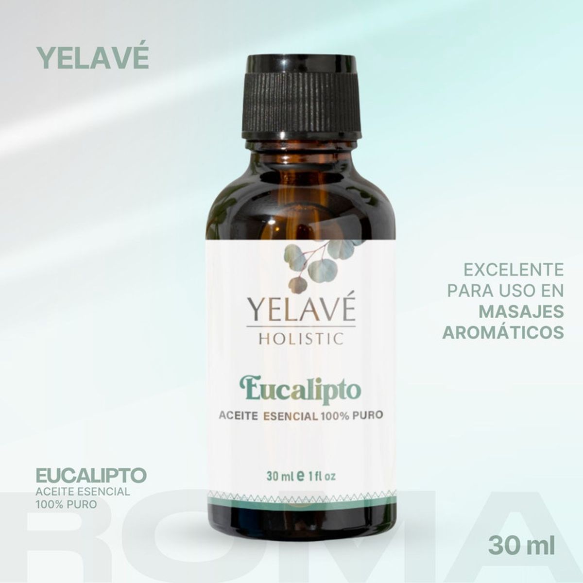 GENERICO - ACEITE ESENCIAL EUCALIPTO 30ML YELAVÉ