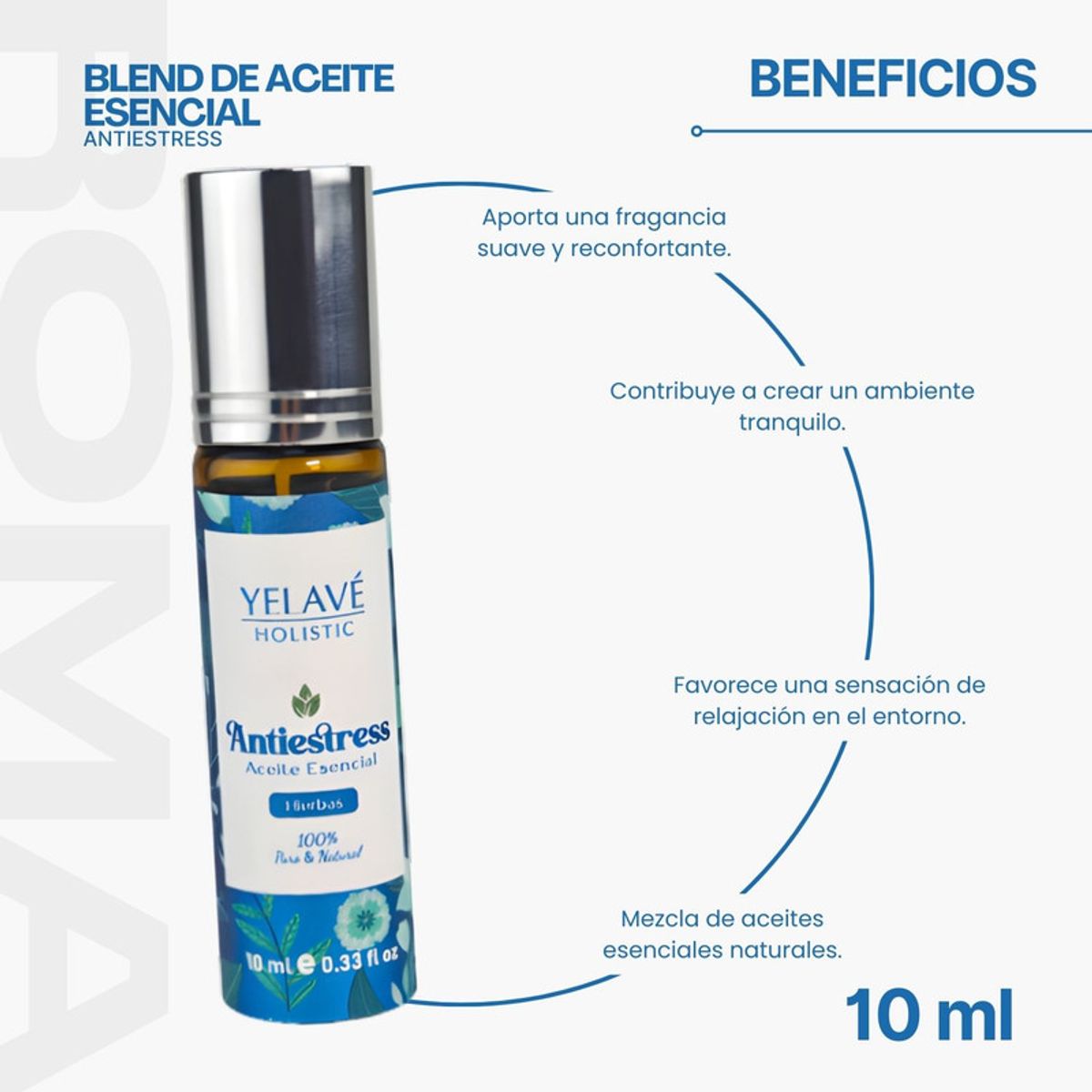 GENERICO - BLEND DE ACEITE ANTIESTRESS 10ML YELAVÉ