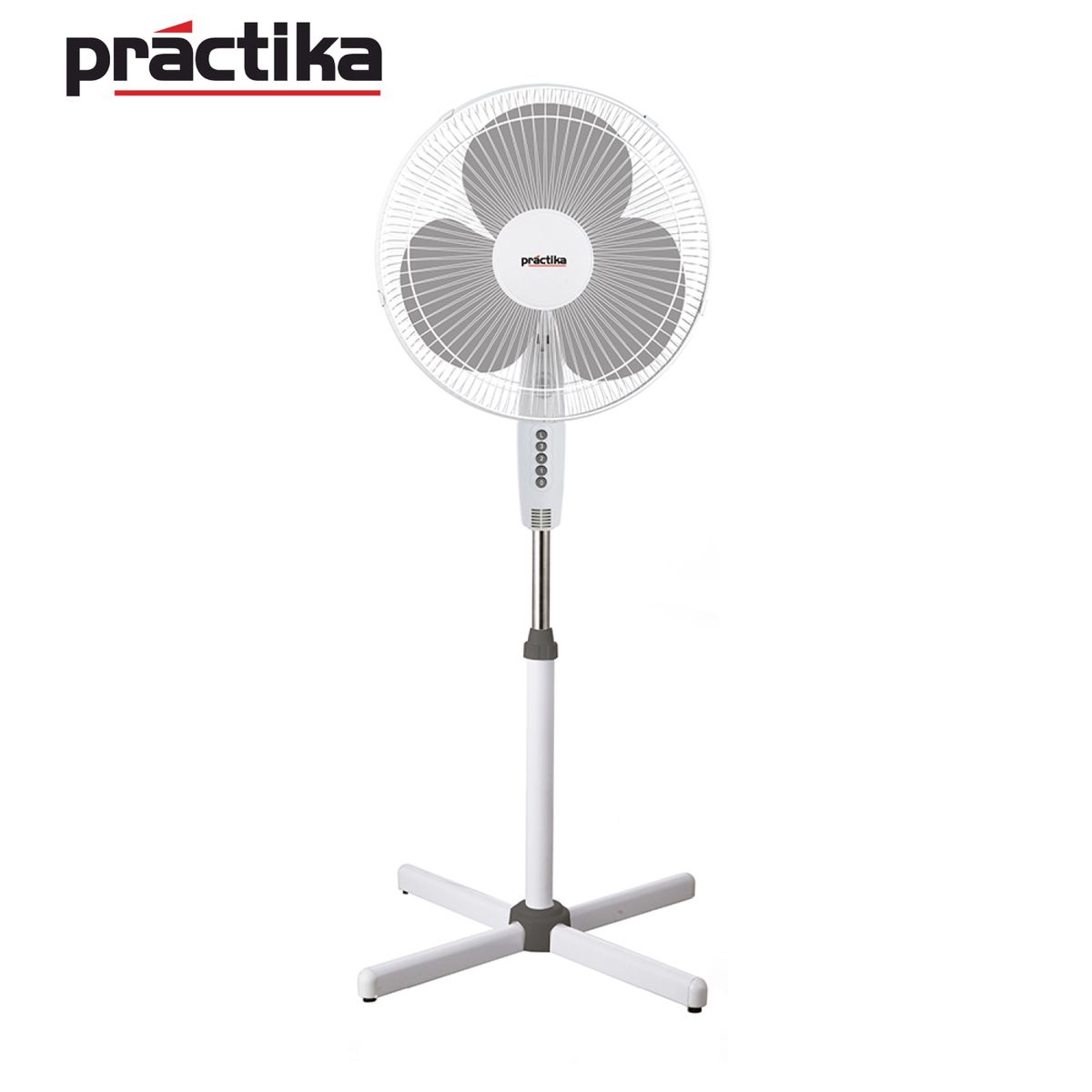 PRACTIKA - Ventilador 45W  – Blanco  3 EN 1 PRACTIKA