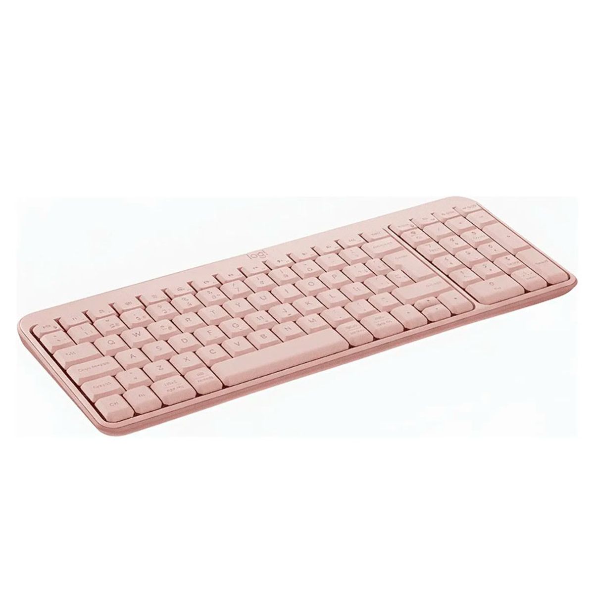 LOGITECH - Teclado Logitech K250 Bluetooth Inalámbrico Español Rose