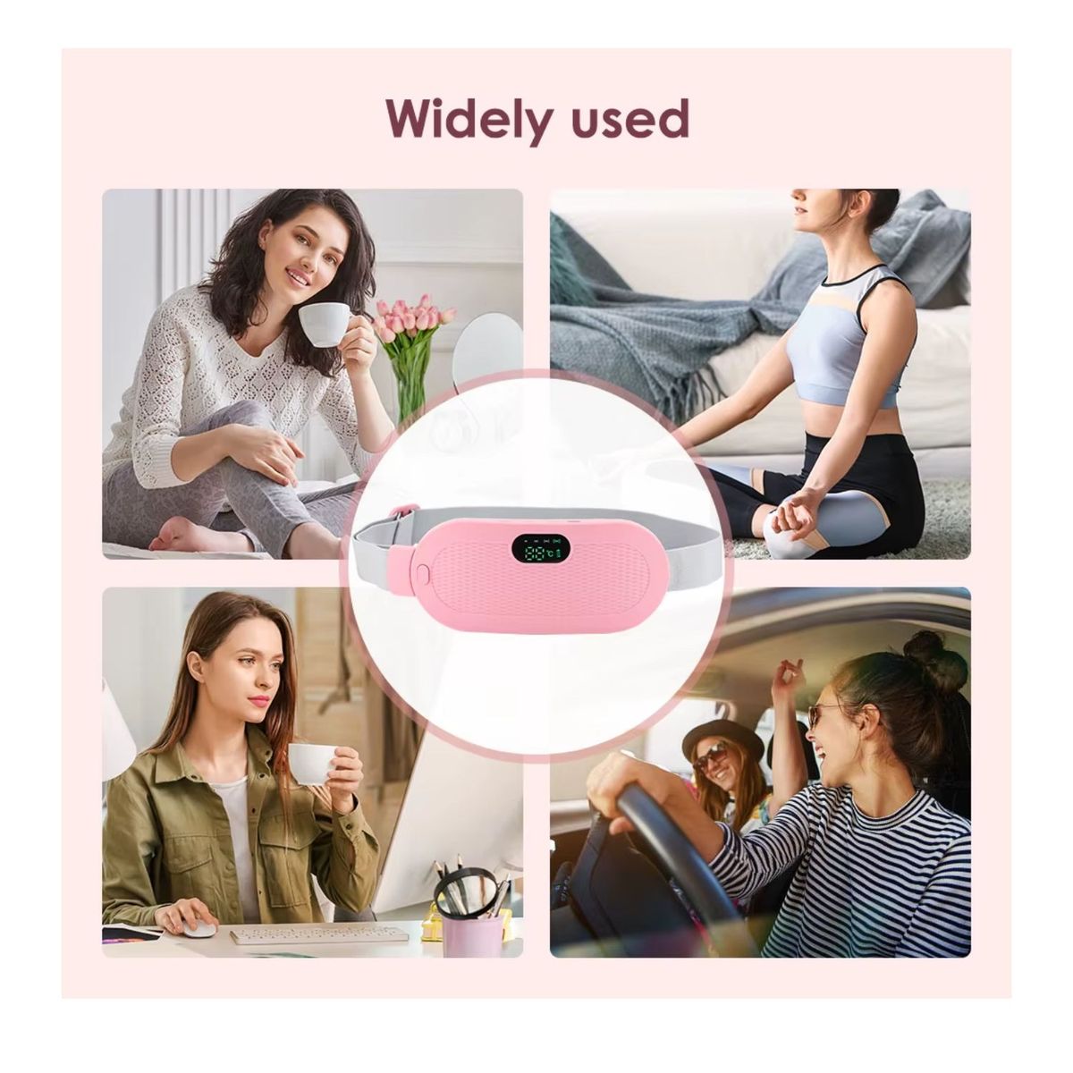 ROSH - Cinturón Termico Relajante para Cólicos Menstrual